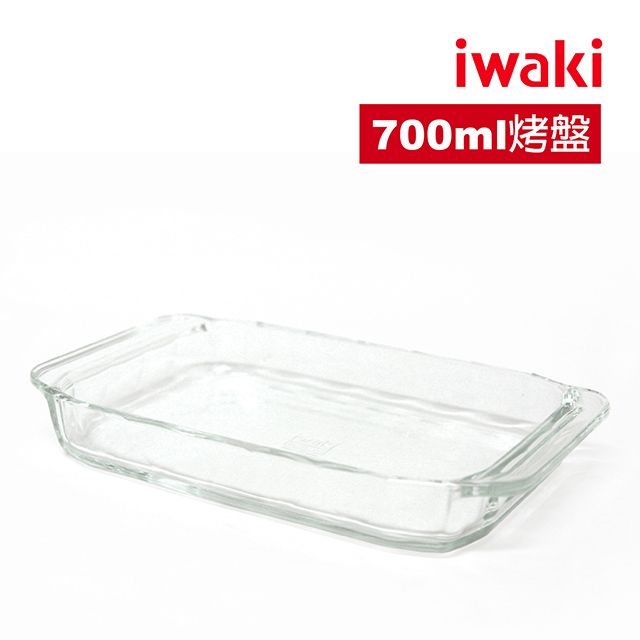 iwaki 日本耐熱玻璃微波烤箱盤-700ml