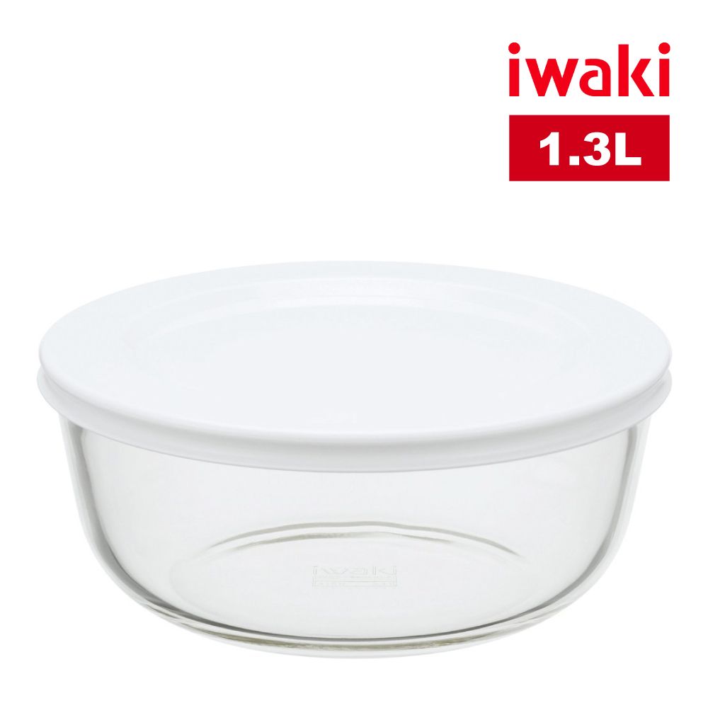 iwaki 玻璃微波碗 1.3L