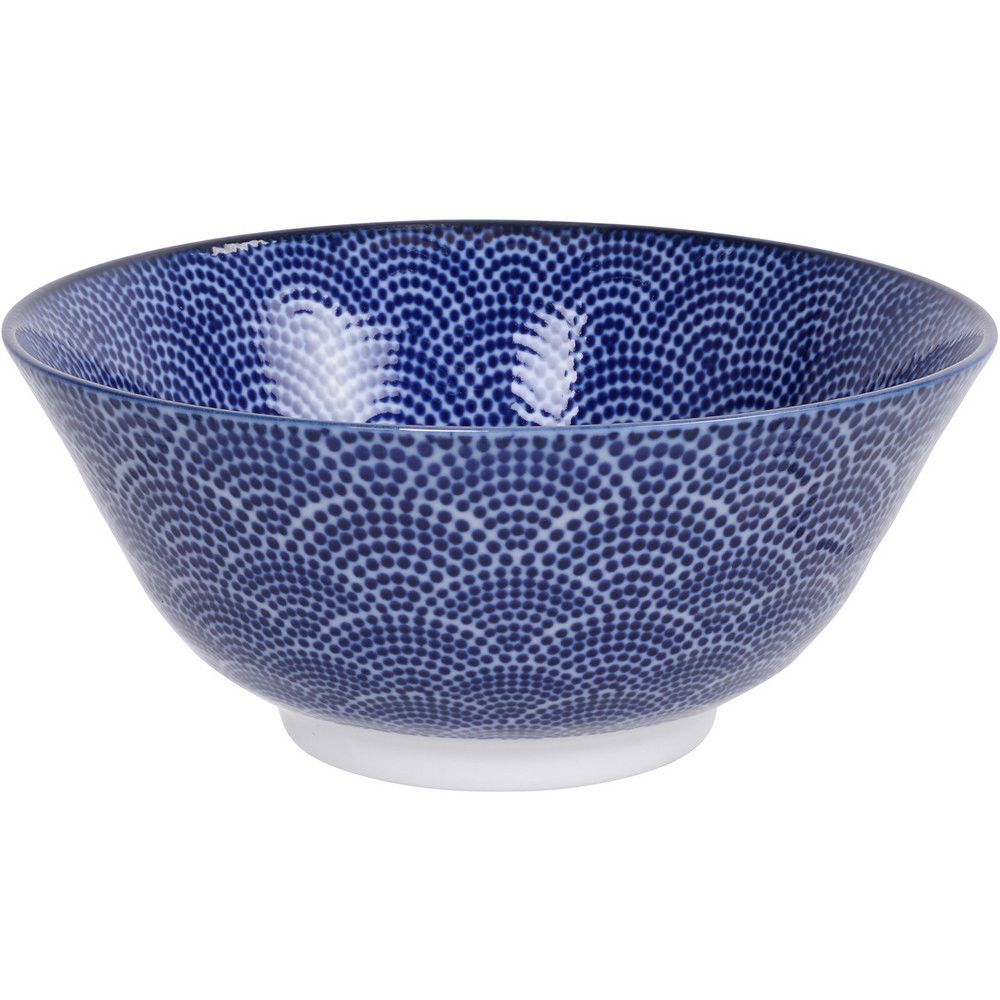 藍釉碗　幅約15㎝　タトコ　東さ7-0825① 徳太 灰釉茶器揃 茶器＆茶道具 日本の茶器セット - Sazen Tea