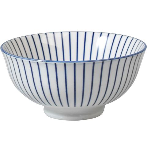 Rex LONDON 瓷製餐碗(射線藍12cm)