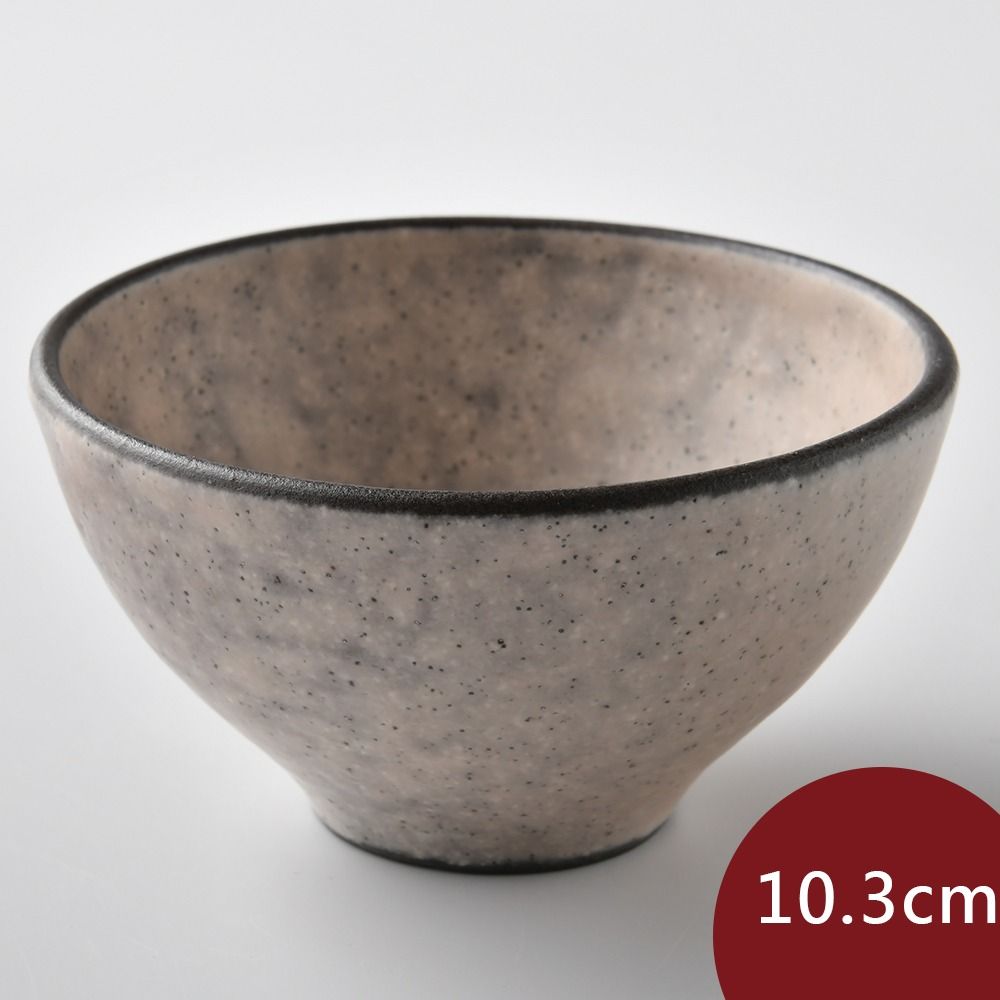  Tojiki Tonya 美濃土岐泉 五彩碗 10.3cm 玫瑰色 日本製