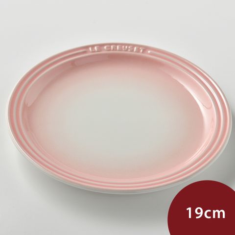 LE CREUSET 陶瓷餐盤 19cm 淡粉紅