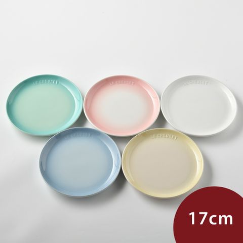 LE CREUSET 花蕾系列 餐盤組 17cm 5入