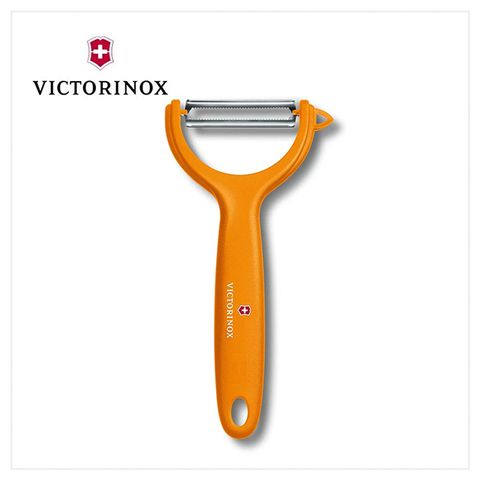 VICTORINOX 瑞士維氏 削皮刀 /橘 (7.6079.9)