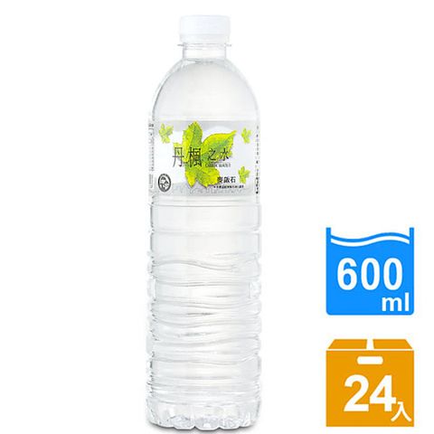 DRINK WATER丹楓之水 麥飯石礦泉水600ml(24瓶x2箱)