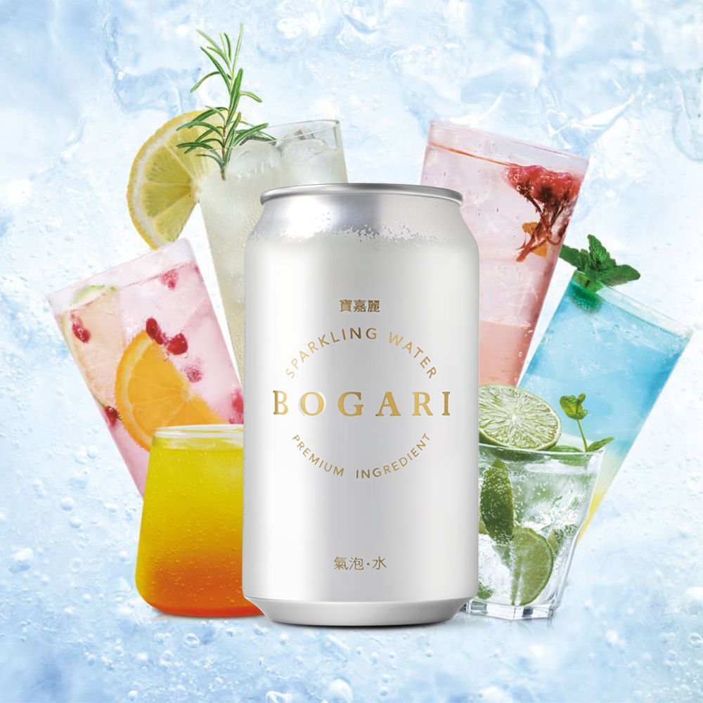 BOGARI 開元食品 寶嘉麗 氣泡水 SPARKLING WATER 330ml 24入