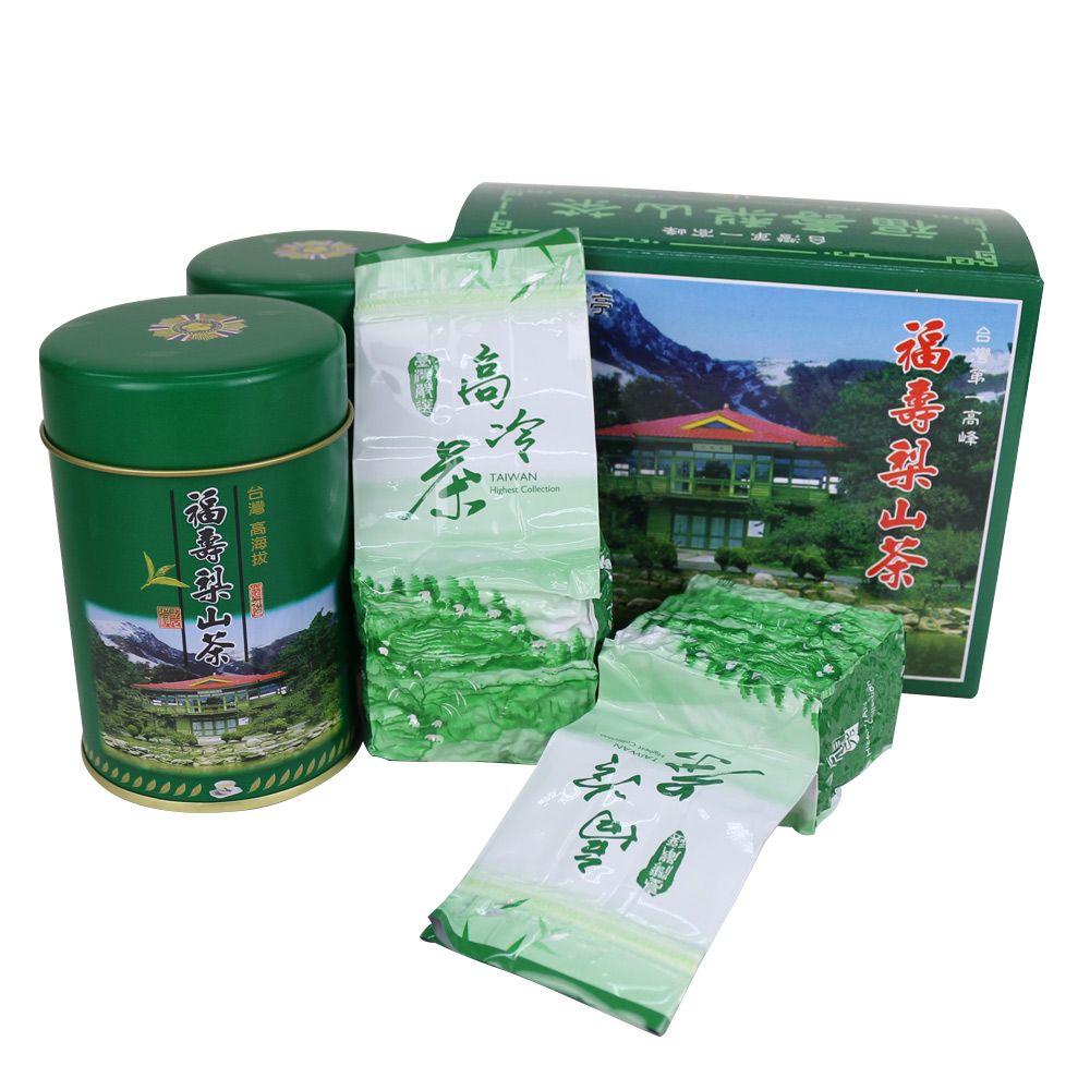 台灣茗茶福壽梨山高冷茶2入禮盒- PChome 24h購物