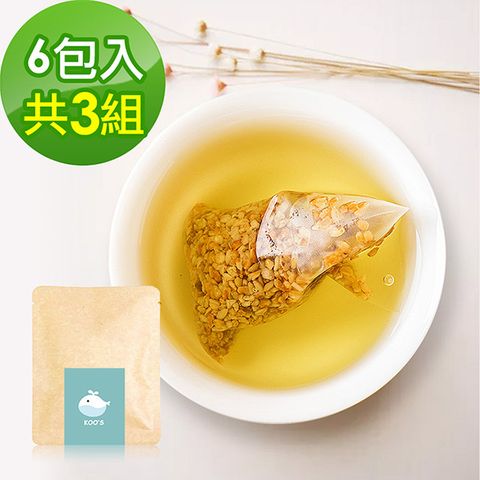 KOOS -韃靼黃金蕎麥茶-隨享包3組(6包入)