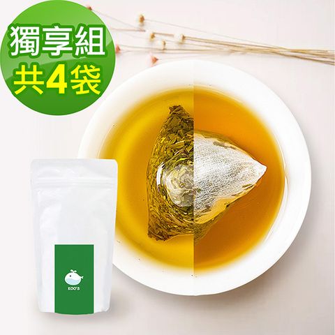 KOOS -香韻桂花烏龍茶+清韻金萱烏龍茶-獨享組各2袋(10包入)