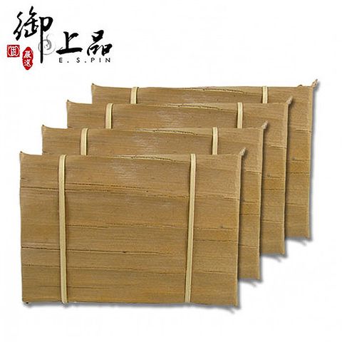 御上品 2012年竹殼熟茶磚500克 超值4入組 贈山水茶具組X1(送完為止)