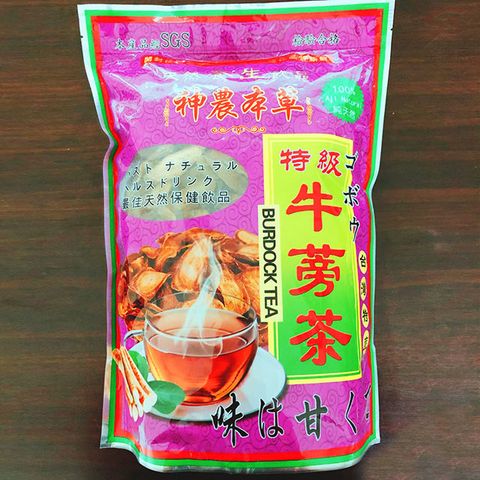 1包神農本草甘甜回味牛蒡茶600g/包 台灣製造