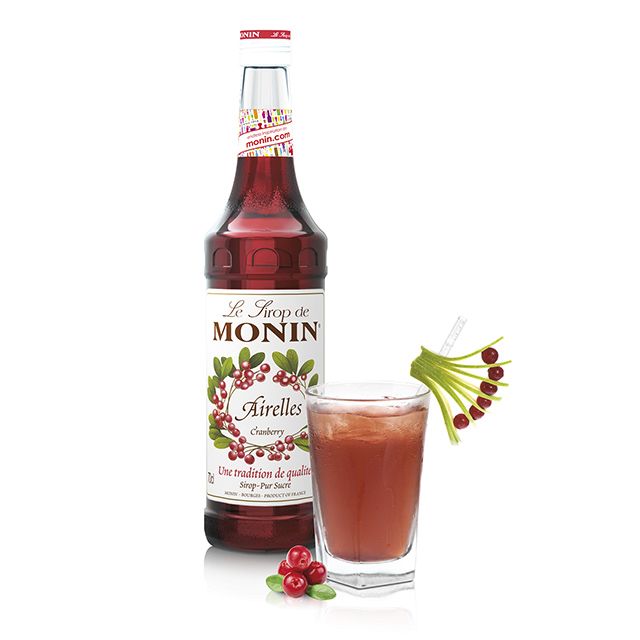 Monin 開元食品 糖漿-蔓越莓700ml