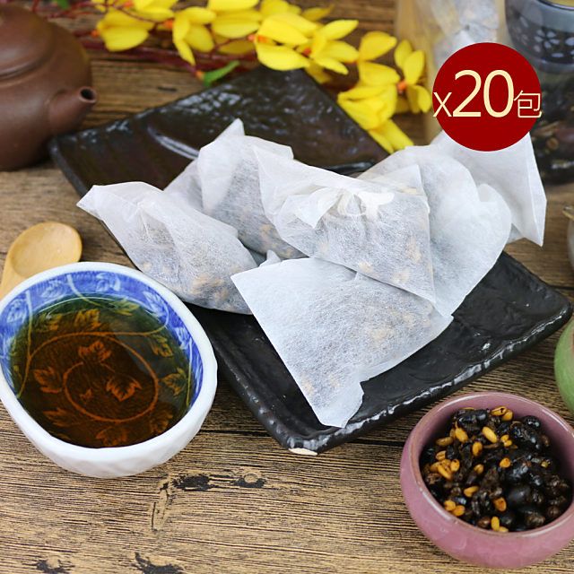  【台南莊記】黃金三角黑豆茶20包(300g/包)