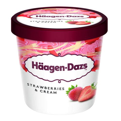 Haagen-Dazs 哈根達斯 【-冷凍宅配】草莓品脫