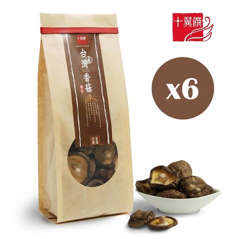 十翼饌 上等台灣新社香菇(100g) x6包