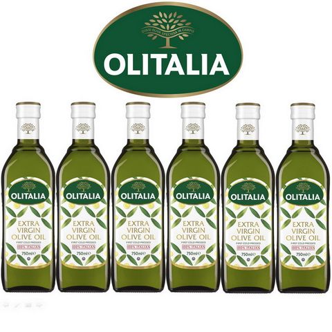 Olitalia奧利塔特級初榨橄欖油禮盒組(750mlx6瓶)