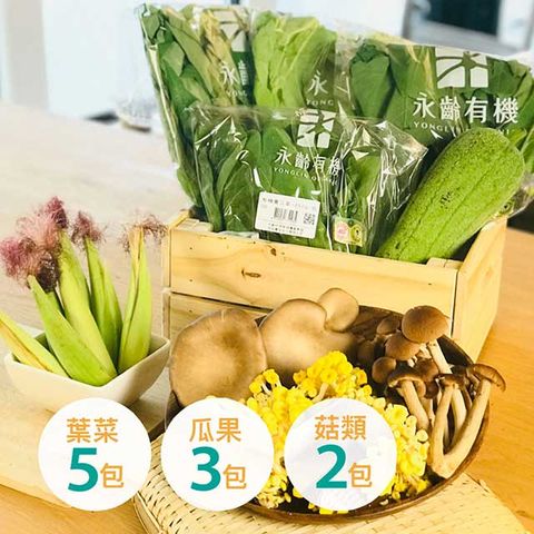 永齡選物 有機蔬菜箱(小箱)