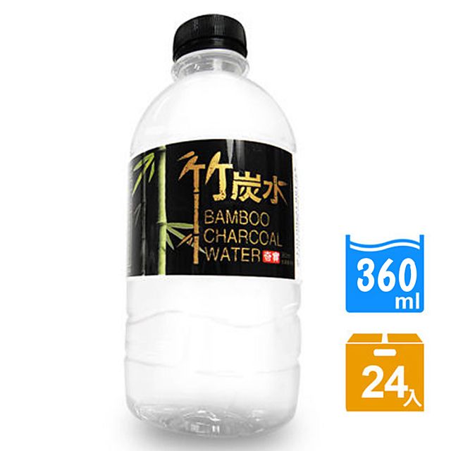 好健康 奇寶 竹炭水360ml(24瓶/箱)