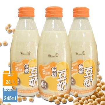 羅東農會 羅董2倍濃台灣豆奶(24瓶/箱)_低糖