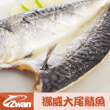 日丸水產 嚴選新鮮挪威大尾鯖魚5尾(450g10%/尾)