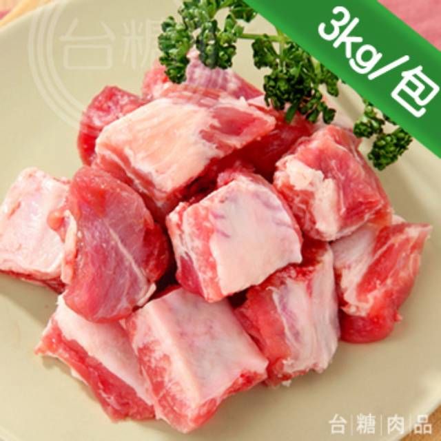 台糖 安心豚 豬小排肉(3kg/包)