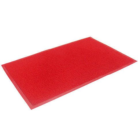 范登伯格 PVC膠底室外刮泥墊 戶外墊-紅 120x180cm