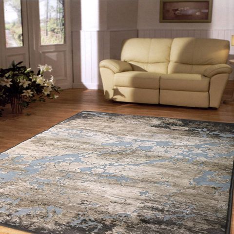 范登伯格 法拉立體層次分明進口絲質地毯- 地圖 160x230cm