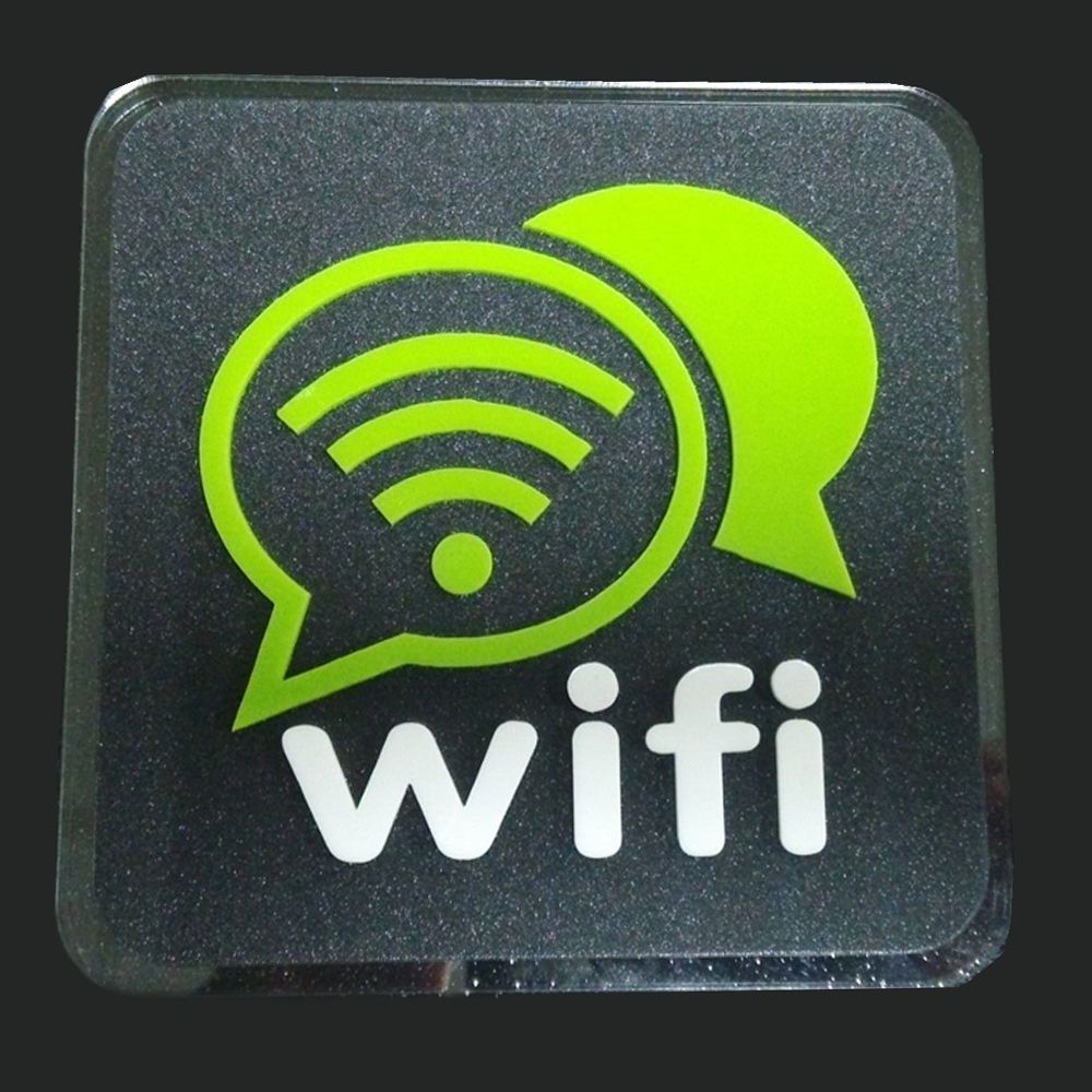 PUSH!  居家生活用品wifi無線網絡覆蓋標識牌I08