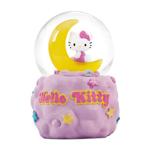 Hello Kitty 粉紅星空 水晶球擺飾