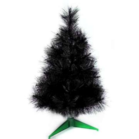 【摩達客】台灣製2尺/2呎(60cm)特級黑色松針葉聖誕樹裸樹 (不含飾品)(不含燈)