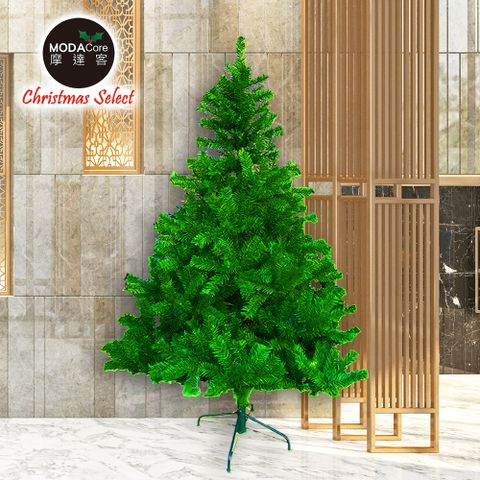 【摩達客】台灣製 8呎/8尺(240cm)豪華版綠聖誕樹裸樹 (不含飾品)(不含燈)