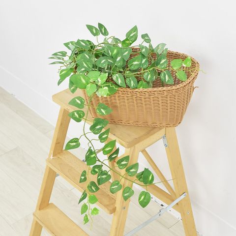 【Meric Garden】仿真白斑黃金葛藤 (6尺)4入/組