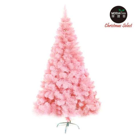 摩達客★台製豪華型10尺/10呎(300cm)夢幻粉紅色聖誕樹 裸樹(不含飾品不含燈)本島免運費