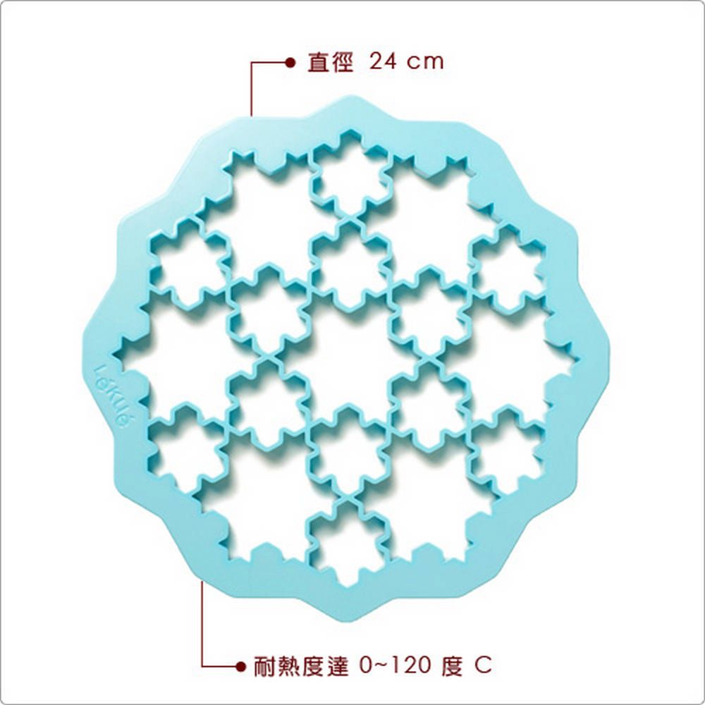 LEKUE 拼圖餅乾模(雪花) | 餅乾模 餅乾壓模 烘焙點心