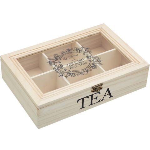 《KitchenCraft》古典茶包收納盒 | 咖啡包收納盒 防塵收納盒 茶具