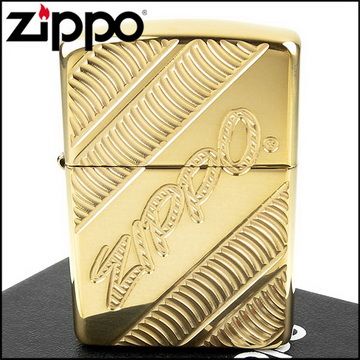 Zippo 美系~Coiled-線圈圖案深刻加工打火機(ARMOR裝甲)