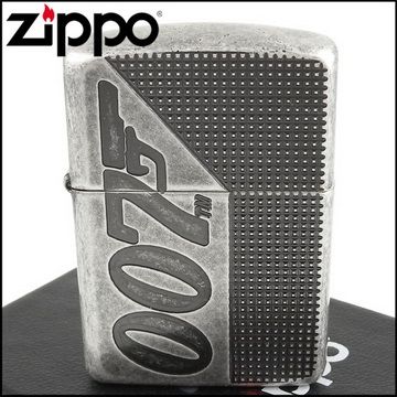 Zippo 美系~James Bond 007-詹姆士龐德圖案深刻打火機(ARMOR裝甲)