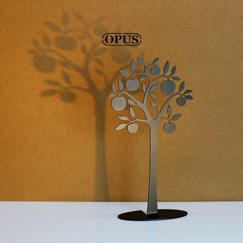 OPUS 東齊金工 歐式鐵藝飾品架《蘋果樹》經典黑