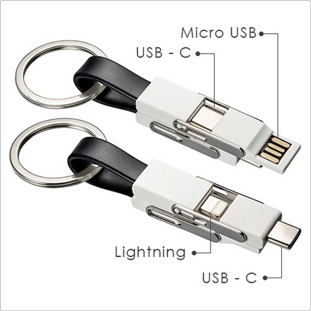 REFLECTS 4in1磁吸充電傳輸線 | lightning usbc typec micro usb 轉接頭