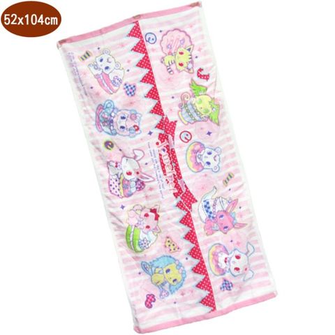 三麗鷗蜜糖邦尼浴巾卡通浴巾52x104cm 696842【小品館】
