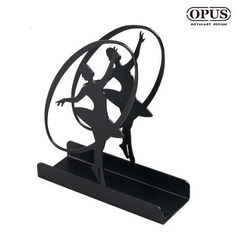 OPUS 東齊金工 歐式鐵藝信件架《芭蕾》經典黑