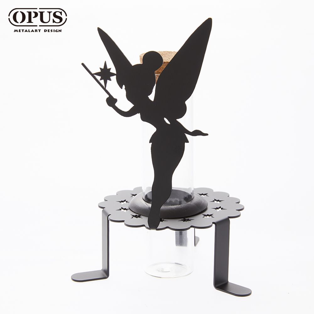 OPUS 東齊金工  歐式鐵藝-精靈之瓶《花仙子瓶插》經典黑