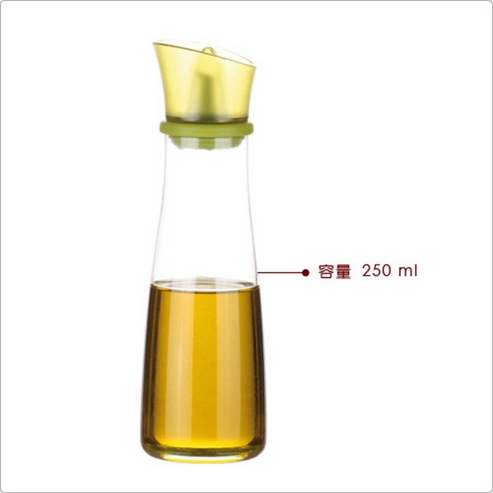 TESCOMA Vita附蓋油醋罐(綠250ml) | 調味瓶