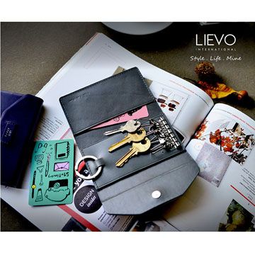 LIEVO STORY - 卡片鑰匙包(四色)