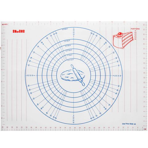 IBILI Sweet 3in1揉麵板(60cm) | 桿麵墊 料理墊 麵糰