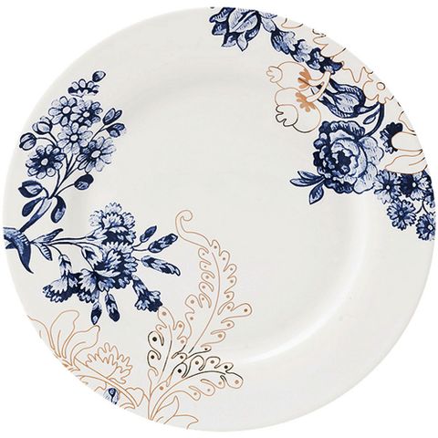 CreativeTops V&A淺餐盤(青花燙金26.5cm)