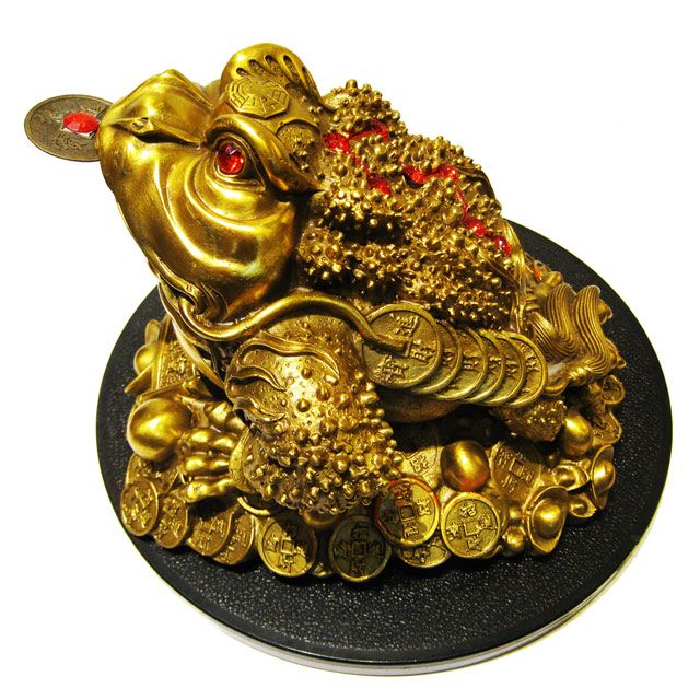 招財進宝 三足金蟾 鎮宅 辟邪 開運 風水 工芸品 美術品 置物