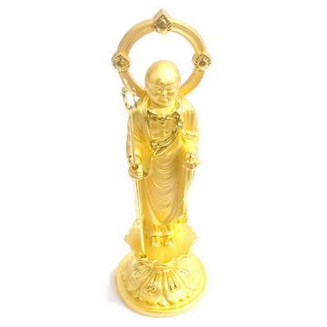 地藏王菩薩 10.1公分 小佛像/法像-金色