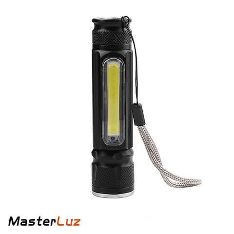 MasterLuz G29 USB充電型生活防水側燈COB迷你手電筒