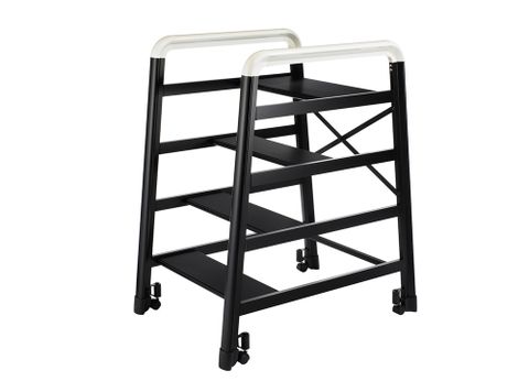 【長谷川Hasegawa設計好梯】Camber DE-4B 設計傢俱梯 黑色－4階(79cm)